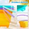 3Set Collapsible Beach Buckets, Foldable Sand Toys Easter Buckets for Kids, for Toddlers Outdoor Activities, Beach Fun Summer Vacation